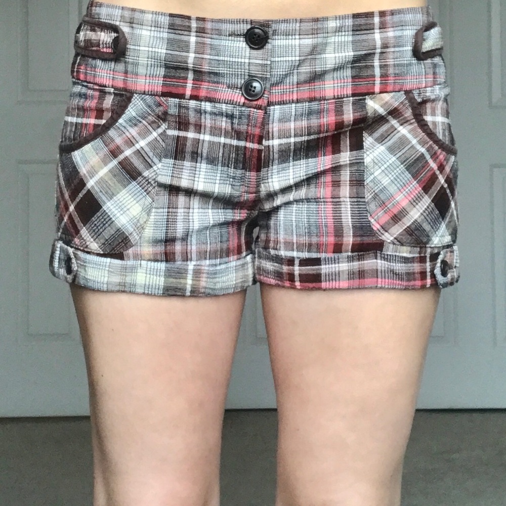 💕Plaid Charlotte Russe Shorts